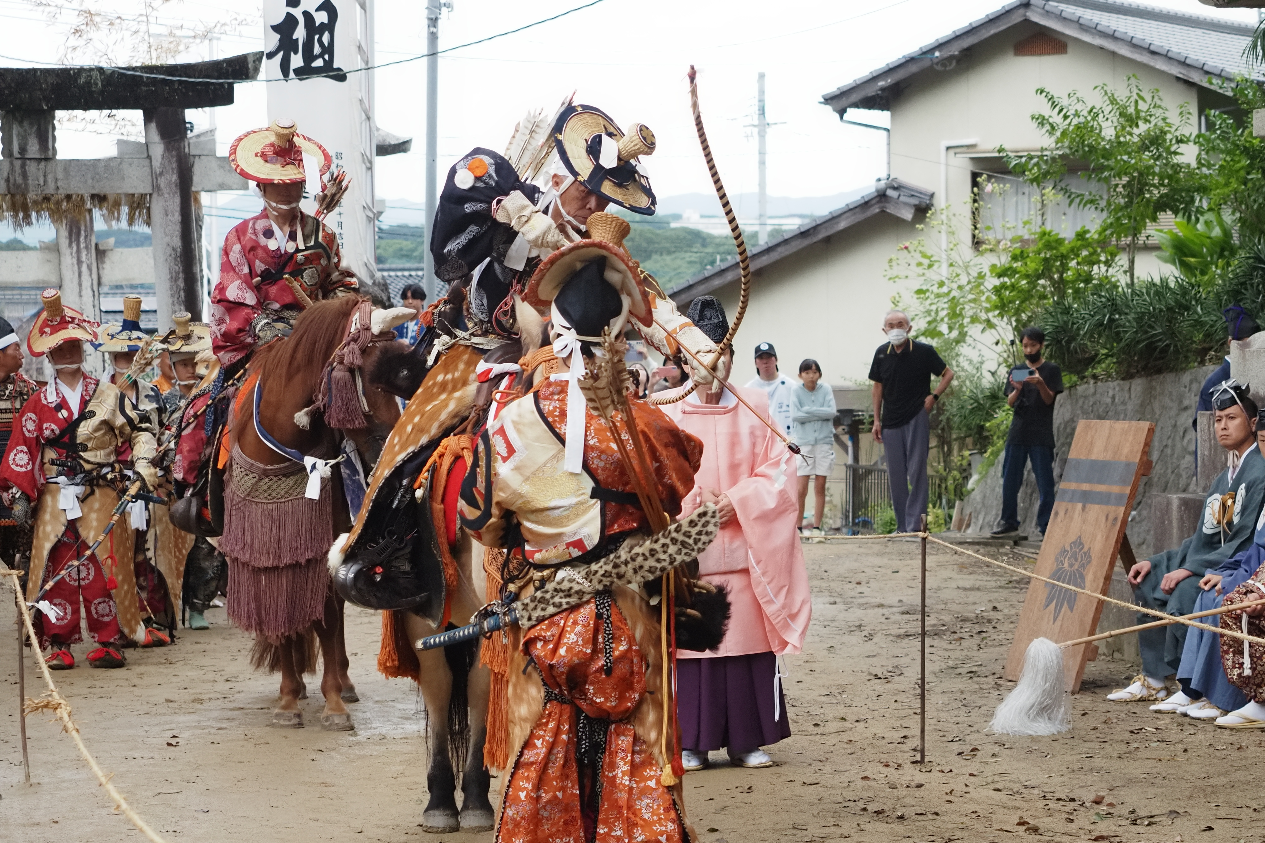2019年10月　綱分八幡宮　流鏑馬